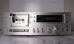 Vintage Project/One FLD-4050 Stereo Cassette Deck Silver Face Tested Works Japan