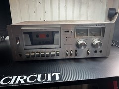 Sanyo RD 5250 Stereo Cassette Deck PARTS or REPAIR