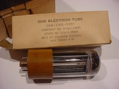 NOS Sylvania Electric 5931 ELECTRON TUBE JAN-CHS-5931 1950&rsquo;s-60&rsquo;s