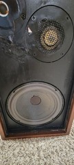 Acoustic research AR-5 speakers New Foam Surrounds,Good Working Condition
