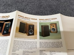 ⭐️Original Pioneer Speaker Dealer Brochure CS-63DX CS-99a CS-700g CS-500g & MORE