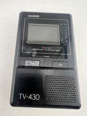 Casio TV-430/TV430Z Portable TV With 2&Prime; Color LCD Screen Analog TV Vintage