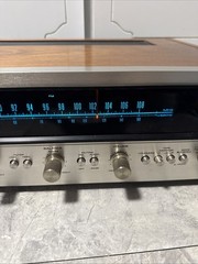 Gorgeous Very Rare Champagne Face Pioneer SX-727 Stereo Receiver 100% Working