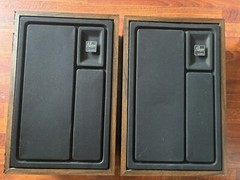 VINTAGE ZENITH ALLEGRO 1000 SPEAKERS PAIR 6 1/2&Prime;WOOFER 2&Prime; TWEETER TESTED