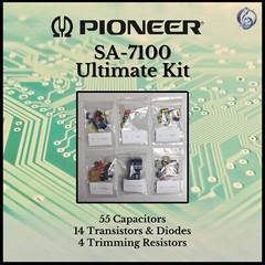 Pioneer SA-7100 Integrated Ultimate Upgrade Kit Genuine Parts Restoration