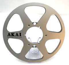 AKAI (Silver) 10.5&Prime; x 1/4&Prime; Aluminum Empty Take Up Reel NEW