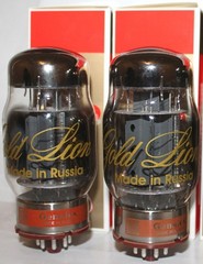 Matched Pair Genalex Gold Lion KT88 tubes, BRAND NEW in Box !