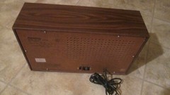 PANASONIC MODEL RE-6516 AM-FM TABLE TOP RADIO WALNUT CASE 1960s