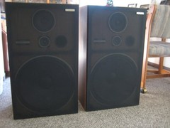 PIONEER CS-G403 3 Way Tower Speakers 15&Prime; Woofers 150 Watts EXCELLENT CONDITION