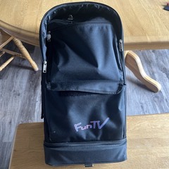 Fun TV Portable VHS Player w/ LCD TV Screen Car Video Player AC/DC, working