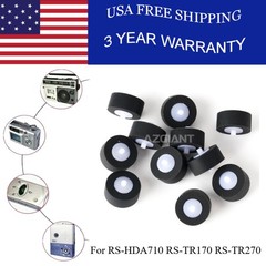 5PCS Pinch Roller Audio Belt Pulley Tape for SONY RS-CH770 RS-TR777 NEW