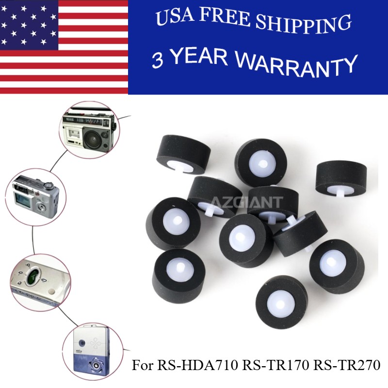 5PCS Pinch Roller Audio Belt Pulley Tape for SONY RS-CH770 RS-TR777 NEW