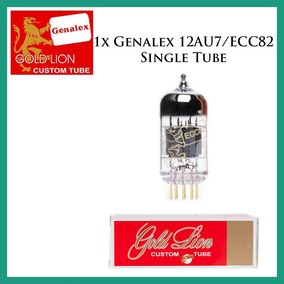 New 1x Genalex Gold Lion 12AU7 / ECC82 | One / Single Tube