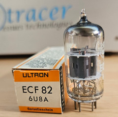 ECF82 6U8A TUNGSRAM VINTAGE AUDIO TUBE NOS NIB (1970) *eTracer #12C89