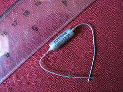 1966-67 Gudeman .047uf 200vdc Vitamin-Q Type Paper-In-Oil Tone/Fender Capacitor