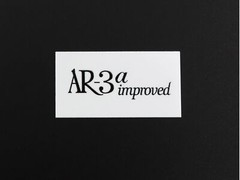 AR-3a improved logo badge Sticker Decal DIY waterproof 50mm(1.96&Prime;)X26.5mm(1.04&Prime;)