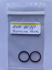 AKAI MODEL GX-747 GX747 Tensioner Square Belts ~ NEW
