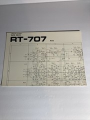 Pioneer RT-707 Schematic Sheet Original