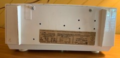 Champagne White 1960s MCM RCA Victor Radio Model 1-F-2E: Now a Bluetooth Speaker