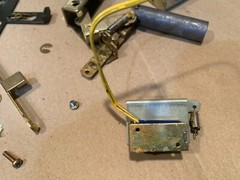 Akai GX-625 Reel to Reel Player Parting Out – Pinch ROller arm and Plunger