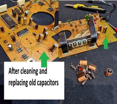 Power Amplifier SAE A502 Repair KIT – all capacitors