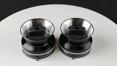 1 Pair Champagne Gold Nab Adapters for R2R Recorders Revox TASCAM Pioneer