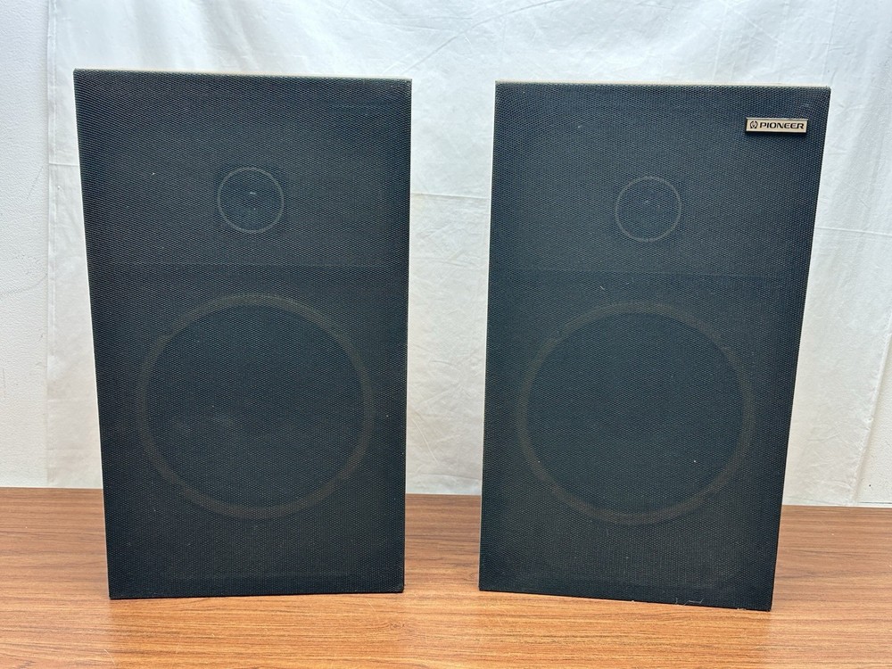 Vintage (1) Pair of Pioneer CS-G103 50W 6 Ohm Speakers – Laminated Wood – TESTED