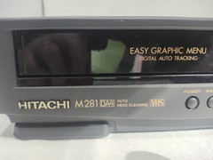 Hitachi VT-M281A 4-Head VHS Video Cassette Player No Remote Tested And Works