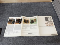 ⭐️Original Pioneer Speaker Dealer Brochure CS-63DX CS-99a CS-700g CS-500g & MORE