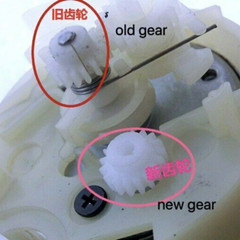 2pcs for Sony TC-WR590.TC-WR690 TC-WR745S TC-WR190 Audio Recorder White Gear