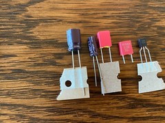 Pioneer PL-570 Speed Repair Kit Capacitors Turntable Recap Set (40 parts)