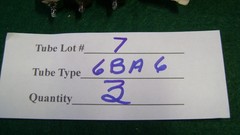 3 6BA6 Fully Checked and Guaranteed BIN $20 With Free Shipping