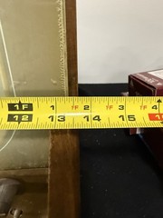 Vintage 1949 Model #806 General Electric 10” TV Parts Or Restore Neat Display
