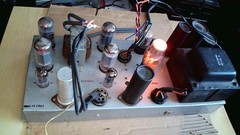 vintage tube amplifier
