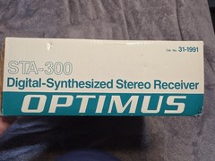 NEW, Sealed!! Realistic STA-300 AM/FM Vintage Stereo Receiver **MINT* »