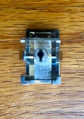 Akai GX77 Reel to Reel Power Button