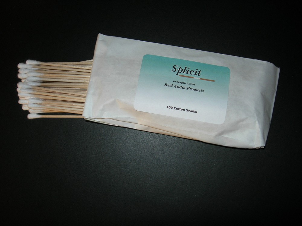Reel to Reel Tape Head Long Stem Cleaning Swabs for Pioneer, Sony, Teac, Tascam