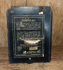 Vintage Automatic Radio Radio-Pak AM-1 8-Track Melrose Australia RARE