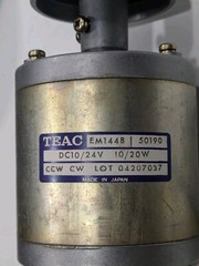 Teac X-20R Reel to Reel – ONE Left or Right Motor EM1448 – Genuine Parts