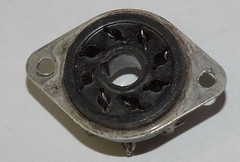 1-Vintage 8-Pin Female Amphenol Plug Hammond Baldwin-Other – Flush/Panel Mount
