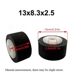5pcs Pinch Roller for Sharp GF-9494 GF-9595 GF-8989 GF-575 GF-700 GF-800 GF-7600