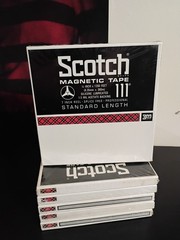 Scotch Magnetic Tape 4 Of The 200/1 Of The 201/1 Of The 111 (6 Total) Sealed