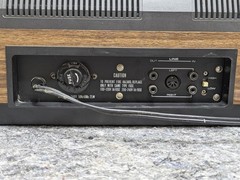 Vintage 70s AKAI GXC-75D Auto Reverse Audio Cassette Tape Player Recorder TESTED