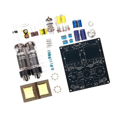HiFi EL34 Vacuum Tube Amplifier Class A Single-ended Stereo Audio Amp DIY Kit