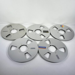 (Lot of 10) Ampex Metal Tape Reel 10.5&Prime; x 1/4&Prime; Take Up