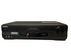 Sony SLV-N55 Hi-Fi VCR VHS Video Player Recorder FOR PARTS No Remote