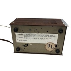 Kraco Model KS 100 4amp DC Power Converter CB/Ham Radio 12VDC Wood Grain -Tested