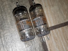 Lot of 2 BECKMAN USA 5964 VACUUM TUBES RARE! FREE SHIPPING! RARE!