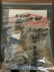 Nakamichi 610 Capacitor Replacement Kit Capacitors For USA Japan Australia.