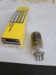 Lot of 10 SYLVANIA Electronic Tubes w Boxes 6HF8, 6AU6A, 5X8, 10KA8, 6LF8 etc
